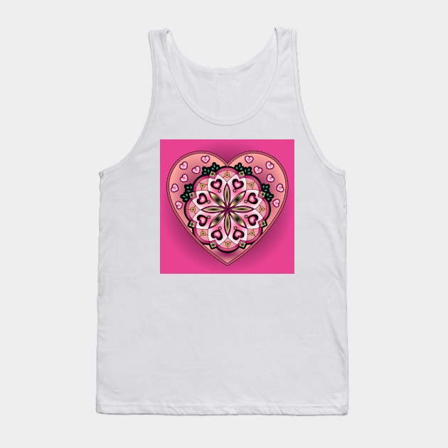 Love Hearts 167 (Style:27) Tank Top by luminousstore